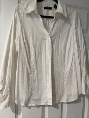 Context Off-White Button-Down Shirt